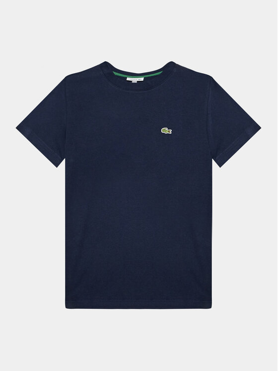 Lacoste T shirt TJ1122 Blu scuro Regular Fit Modivo