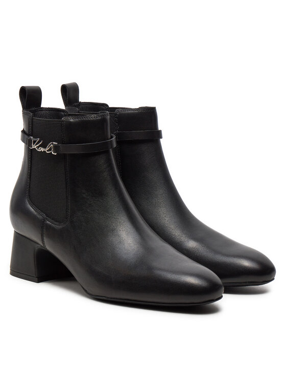 KARL LAGERFELD KARL LAGERFELD Čizme Bonnie KL30344 Crna