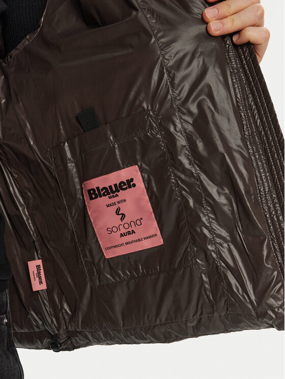 Blauer Blauer Zimska jakna 24WBLDC02290 Rjava Regular Fit