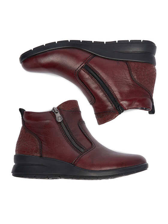 Rieker Rieker Škornji CEO-L4861-35 Bordo rdeča
