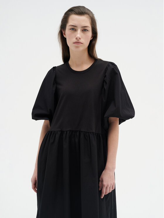 InWear InWear Vestito da giorno Kisumeiw 30108509 Nero Loose Fit