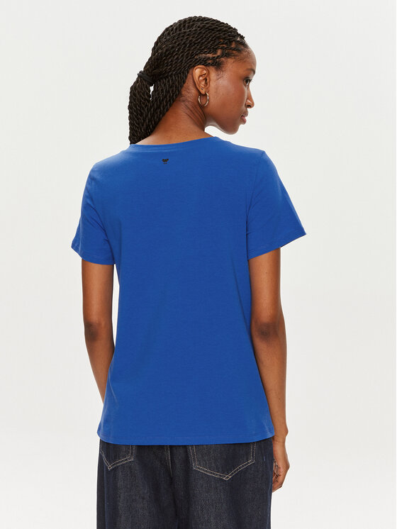 Weekend Max Mara Weekend Max Mara T-Shirt Multif 2415971042 Niebieski Regular Fit
