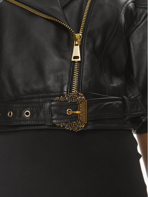 Versace Jeans Couture Versace Jeans Couture Nahkjope 76HAVP02 Must Regular Fit