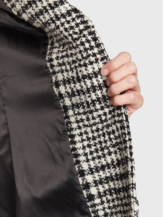 Morgan Morgan Płaszcz wełniany 222-GSET Kolorowy Regular Fit