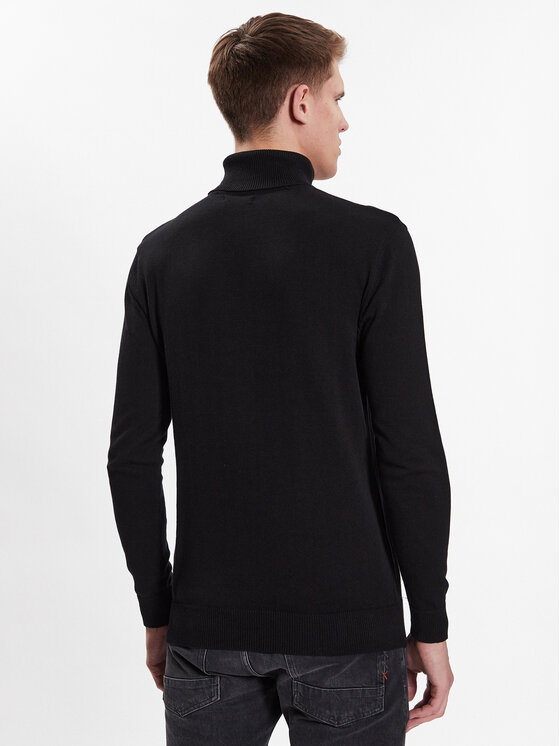 Brave Soul Brave Soul Pulover MK-230HUMEE Črna Regular Fit