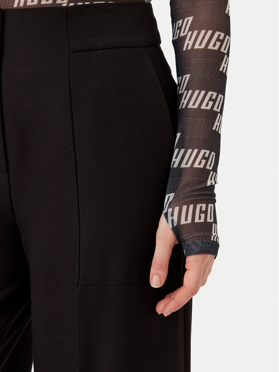 HUGO HUGO Longsleeve 50534837 Чорний Slim Fit