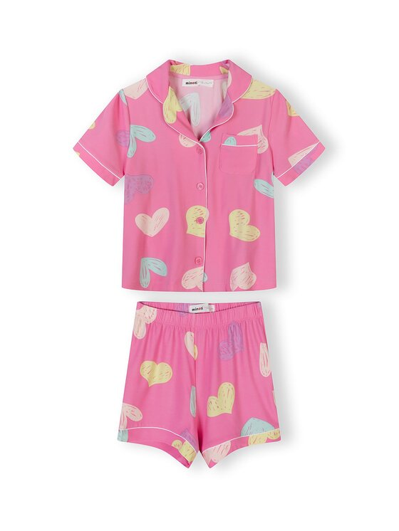 minoti minoti Komplet piżam 30PJ154 Różowy Regular Fit
