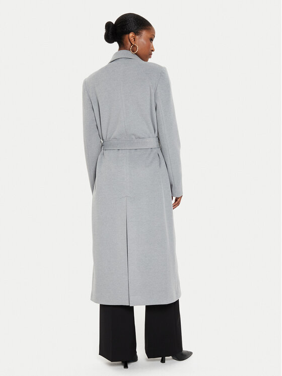 Rinascimento Rinascimento Cappotto di lana CFC0120154003 Grigio Regular Fit