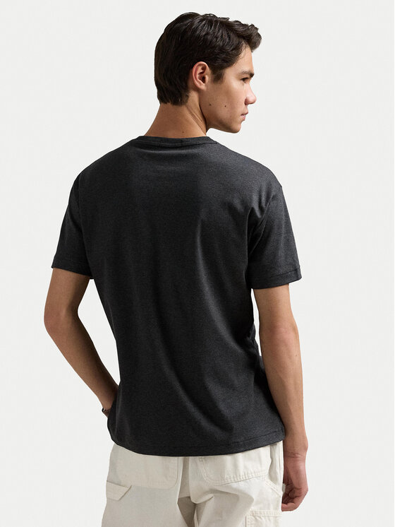 Polo Ralph Lauren Polo Ralph Lauren T-Shirt Tsh 710740727032 Γκρι Slim Fit