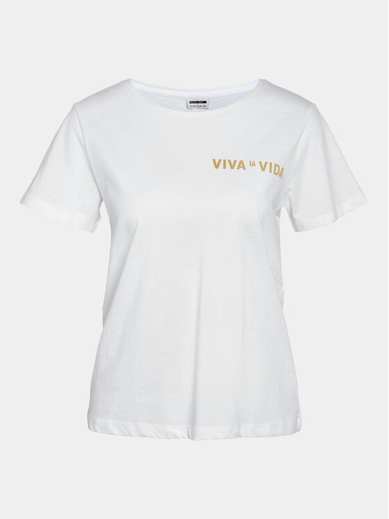 Noisy May Noisy May T-shirt Sun 27030257 Bijela Oversize