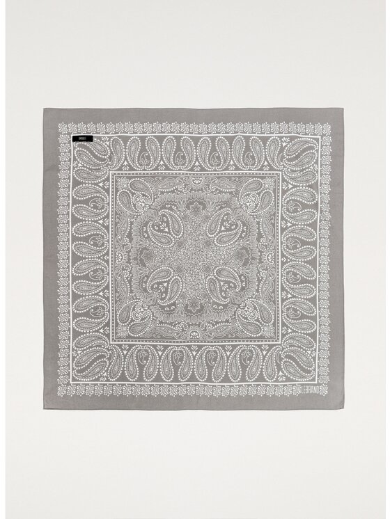 LEBRAND LEBRAND Chusta Bandana Szary