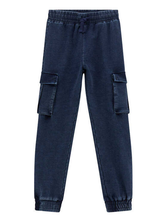 Guess Guess Joggers kalhoty L5YQ14 KCYC0 Tmavomodrá Regular Fit