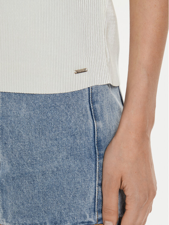 Morgan Morgan Top 241-BAMBE Écru Regular Fit
