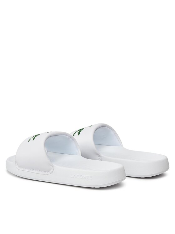 Lacoste Lacoste Şlapi Serve Slide 1.0 123 1 Cuj 745CUJ0012-082 Alb
