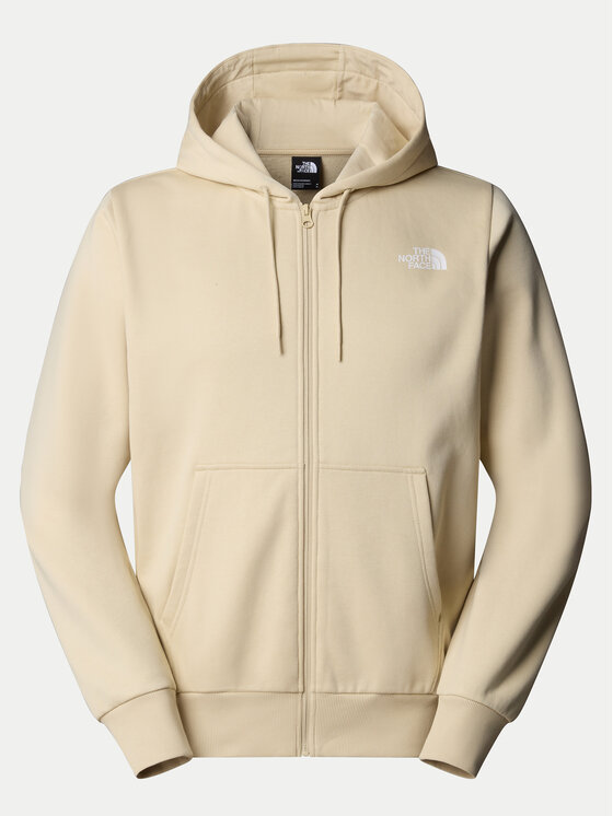 The North Face The North Face Majica dugih rukava Simple Dome NF0A89FD Bež Regular Fit