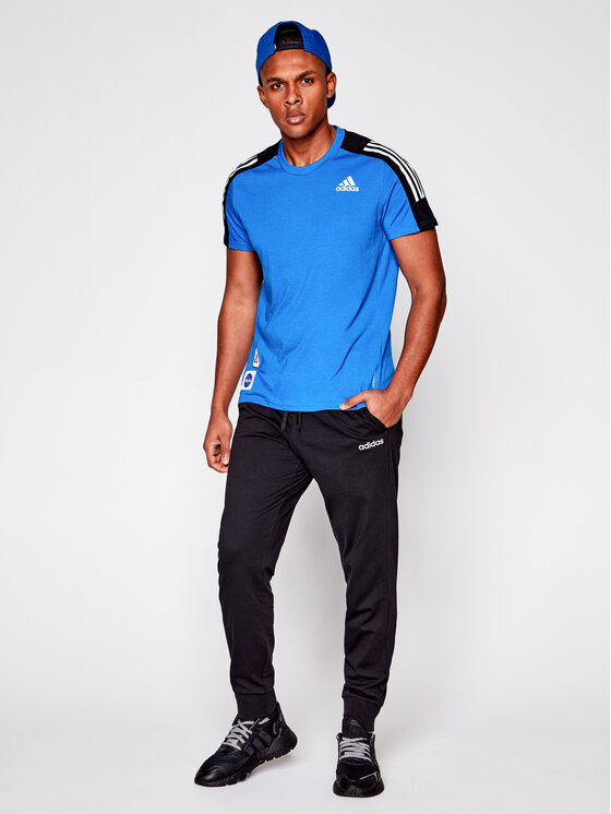 adidas Funkčné tričko Space Tee M GP5804 Tmavomodrá Regular Fit | Modivo.sk