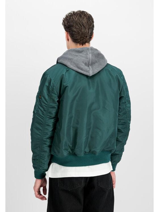 Alpha Industries Alpha Industries Kurtka bomber MA-1 VF 59 Vintage Fit Bomber Jacket Zielony Slim Fit