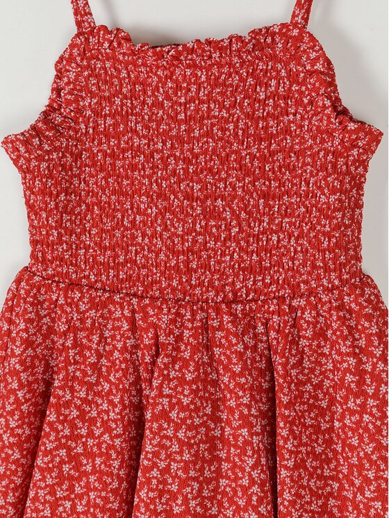 minoti minoti Sukienka codzienna 30DRESS156 Czerwony Regular Fit