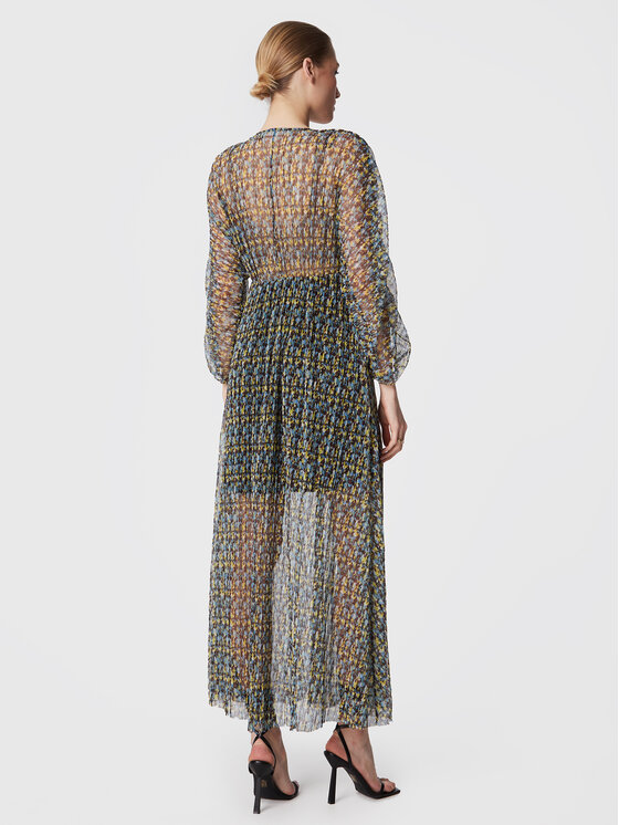 NAF NAF NAF NAF Vsakodnevna obleka Kona R1 THNR175A Pisana Regular Fit