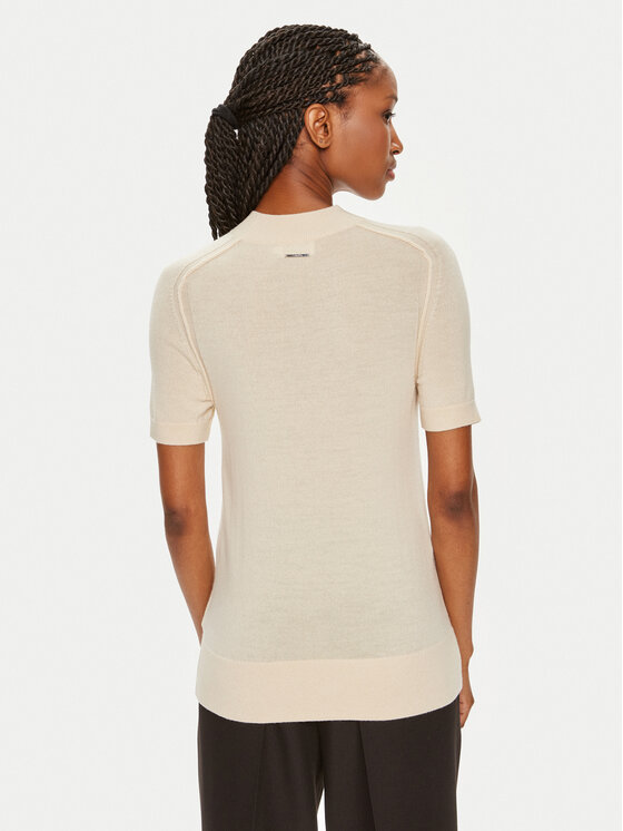 Calvin Klein Calvin Klein Pulover K20K207206 Bej Regular Fit