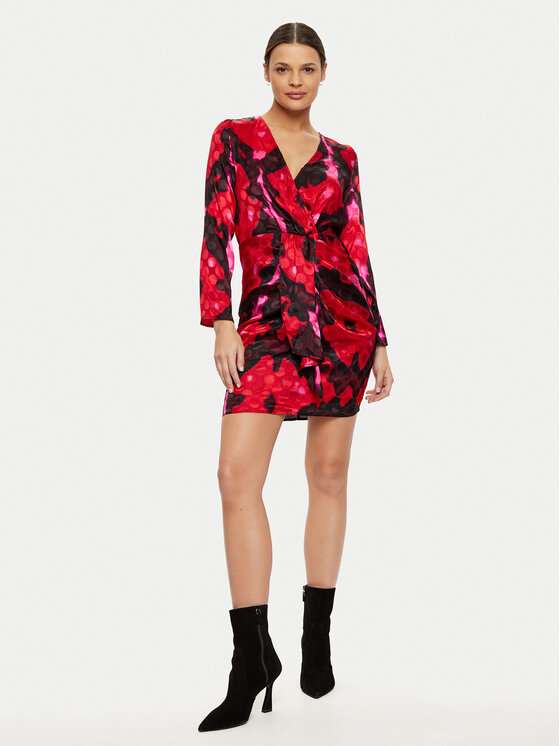 Morgan Morgan Rochie cocktail 242-RYSE.F Roșu Slim Fit
