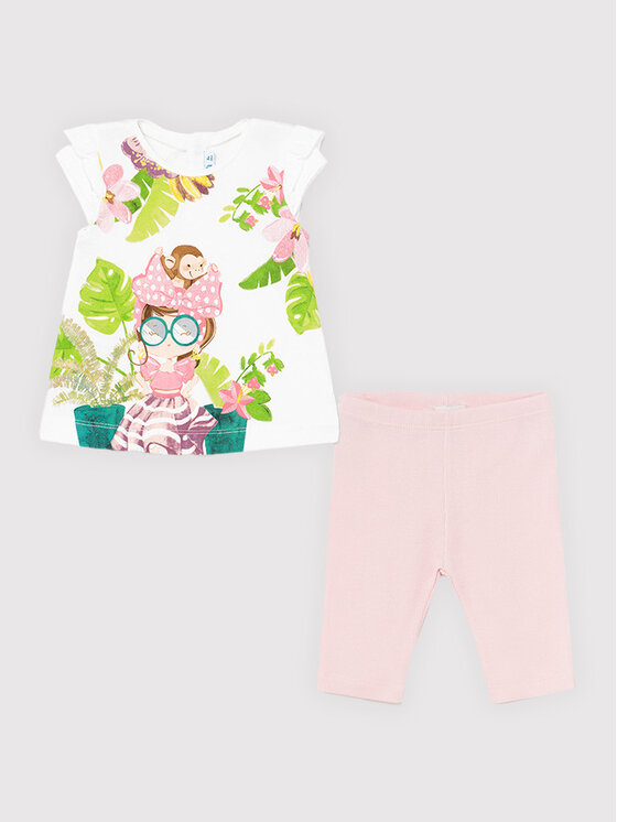 Completo T-shirt e leggings 1711 Multicolore Slim