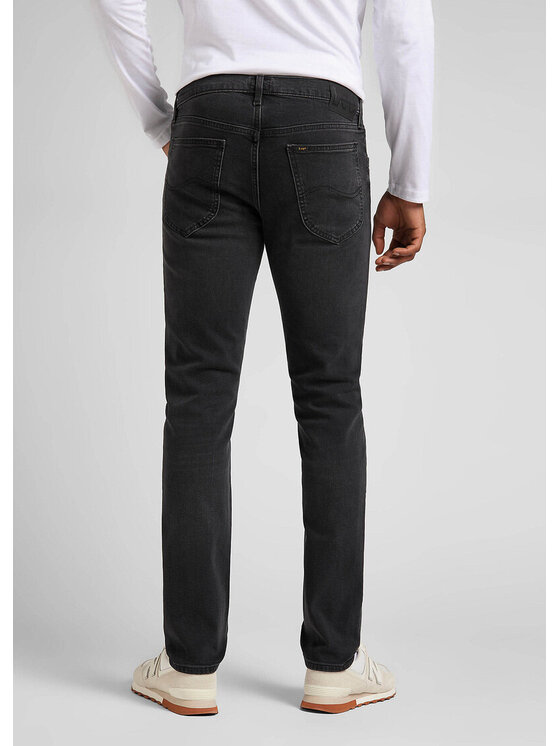Lee Lee Jeansy DAREN ZIP FLY Czarny Regular Fit