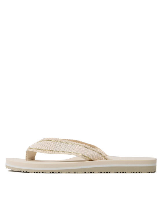 Tommy Hilfiger Tommy Hilfiger Japonke Th Webbing Flip Flop FW0FW07262 Bež