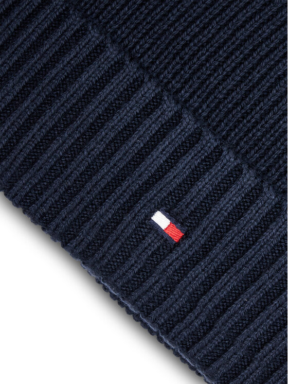 Tommy Hilfiger Tommy Hilfiger Cepure Flag AM0AM12796 Tumši zils