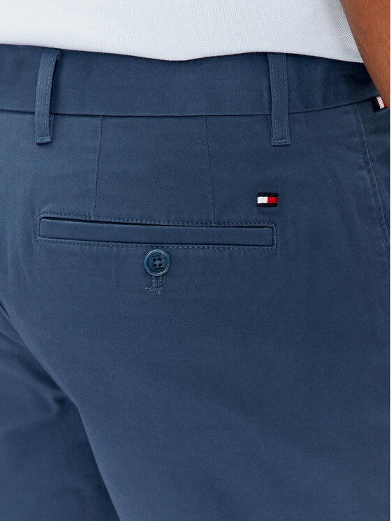 Tommy Hilfiger Tommy Hilfiger Szorty materiałowe Harlem MW0MW23568 Niebieski Regular Fit