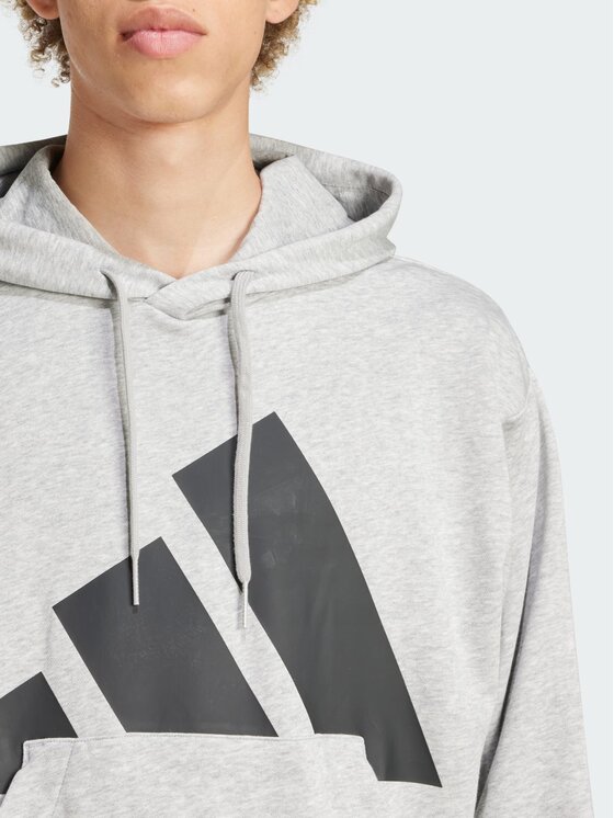 adidas adidas Bluza French Terry Szary Regular Fit