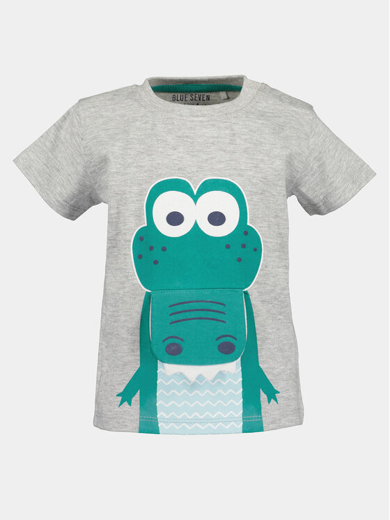 Blue Seven Blue Seven T-Shirt 928156 X Šedá Regular Fit