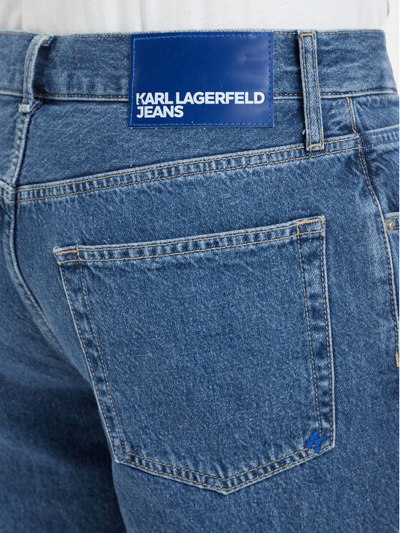 Karl Lagerfeld Jeans Karl Lagerfeld Jeans Džinsiniai šortai B2M10138 Mėlyna Regular Fit