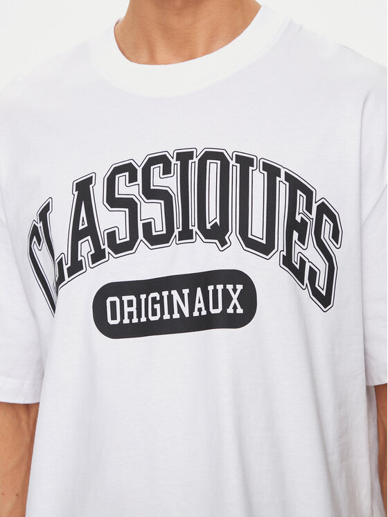 Only & Sons Only & Sons T-shirt Classiques 22029023 Bijela Relaxed Fit