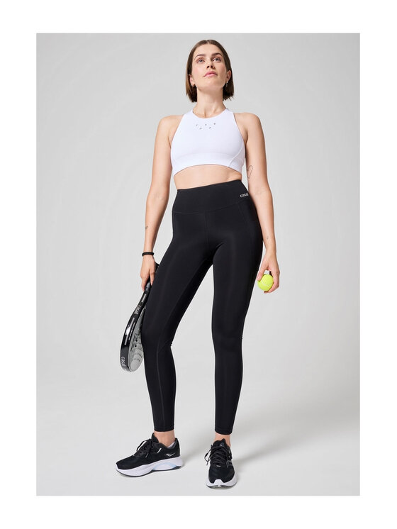 Casall Casall Biustonosz sportowy Iconic Longline Sports Bra Biały