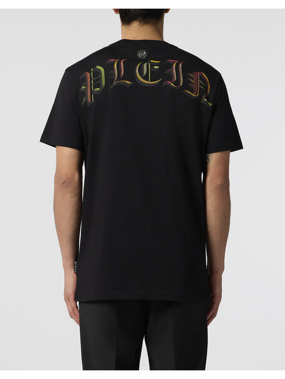 PHILIPP PLEIN PHILIPP PLEIN T-Shirt 29031 Czarny Regular Fit