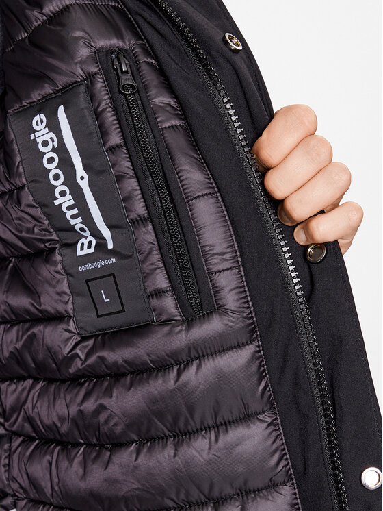 Bomboogie Bomboogie Зимно яке CM 7653 T AC3 Черен Regular Fit