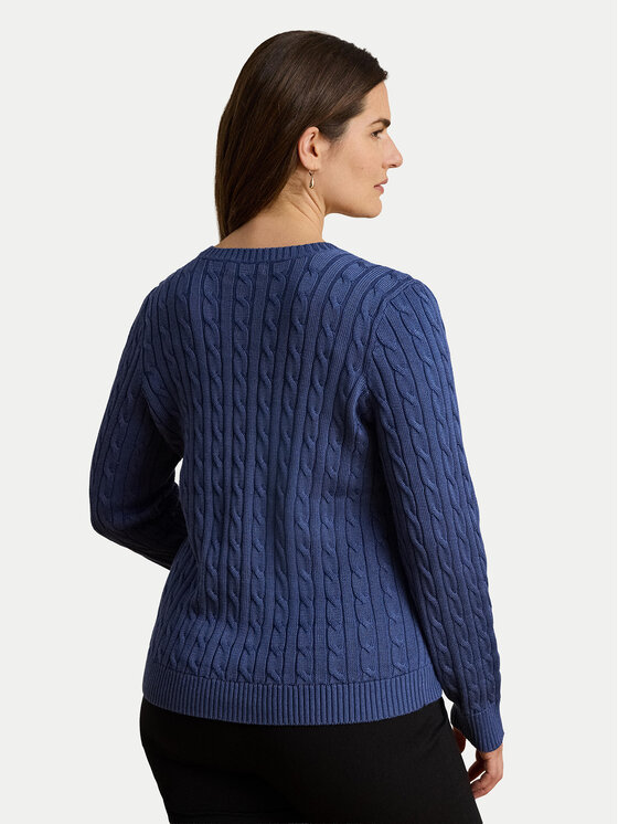 LAUREN RALPH LAUREN LAUREN RALPH LAUREN Strickjacke 200P14040502 Blau Regular Fit