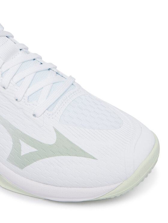 Mizuno Mizuno Batai uždaroms aikštelėms Lightning Select Mid V1GC2675 Balta