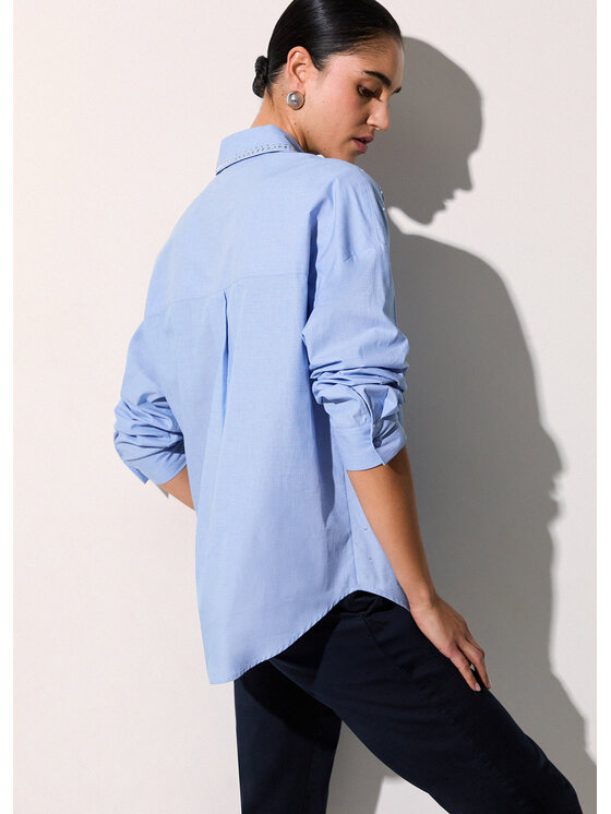 Liu Jo Liu Jo Camicia CA6168T520AP9653 Azzurro chiaro Regular Fit