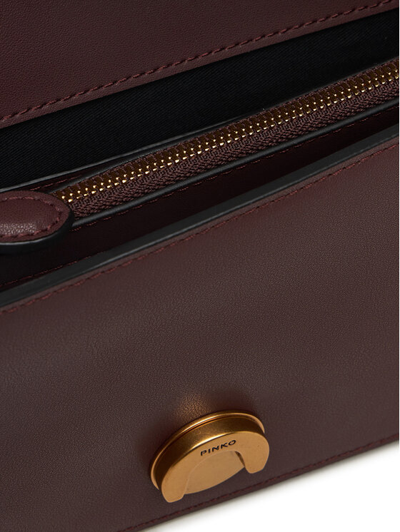 PINKO PINKO Handtasche Love One Mini Dc Al 25-26 PLTT 100074 A0F1 Dunkelrot