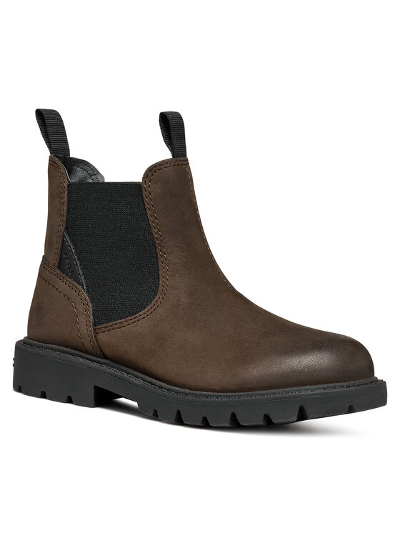 Geox Geox Šnurovacia obuv J Shaylax Boy J16FAA 00045 C0582 D Hnedá