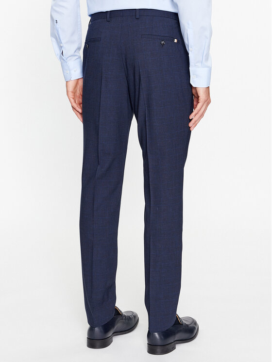 Boss Stoffhose 50502469 Dunkelblau Slim Fit | Modivo.de 
