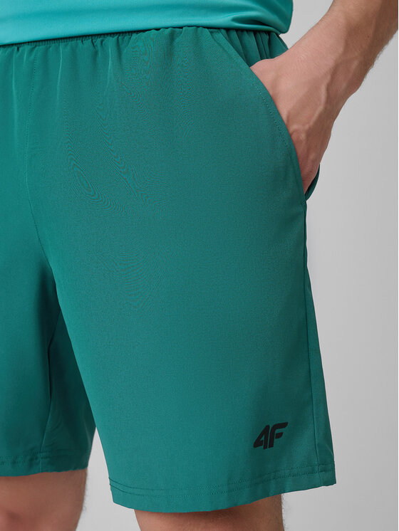 4F 4F Szorty sportowe MULTI ACTIVE Zielony Regular Fit