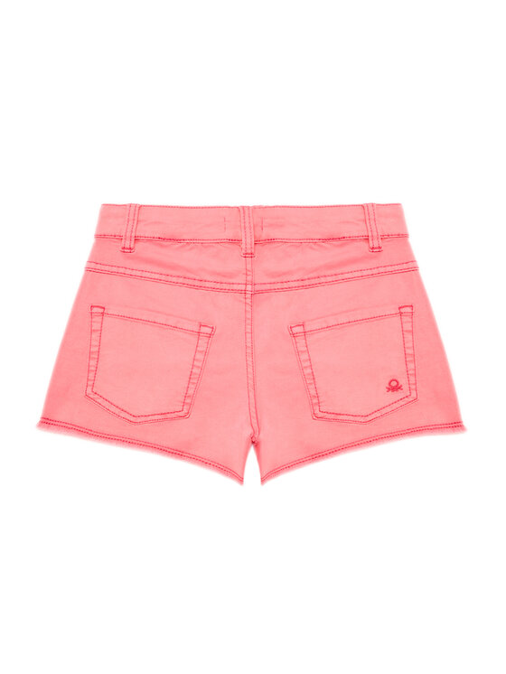 United Colors Of Benetton United Colors Of Benetton Jeans kratke hlače 4O69C9040 Roza Regular Fit