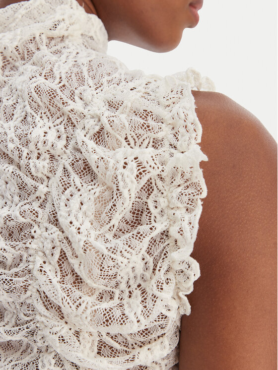 Vero Moda Vero Moda Blusa Lisa 10337963 Bianco Tight Fit