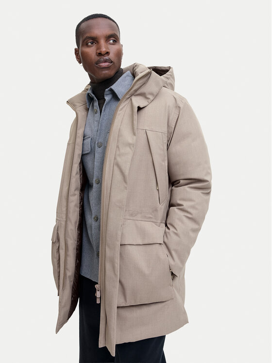 Jack & Jones Jack & Jones Zimní bunda Cmoon 12284883 Béžová Regular Fit