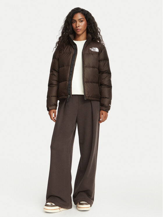 The North Face The North Face Geacă din puf 1996 Retro Nuptse NF0A3XEO Maro închis Regular Fit
