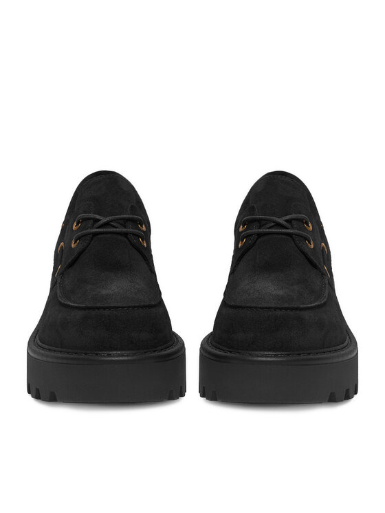 Badura Badura Loafersy EO-AZALEA-8126-25 Czarny