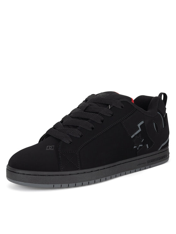 DC DC Sneakersy COURT GRAFFIK 300529-BLR Czarny
